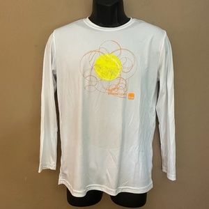 Miami Open Long Sleeve T Shirt XL Youth Gently worn 100% polyester